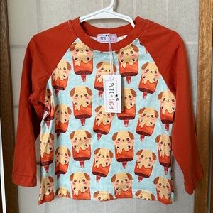 Pete + Lucy Boy Shirt Pupsicle size 12/18 M